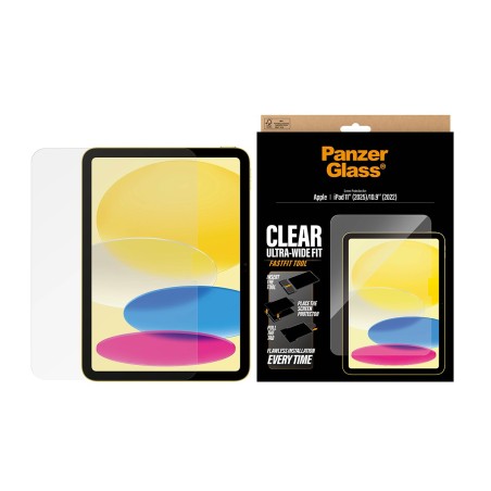 PanzerGlass ® Screen Protector iPad 11 (2025-2026) | 10.9 (2022) | Ultra-Wide Fit w. Fastfit tool Apple - iPad 11 (2025), Appl